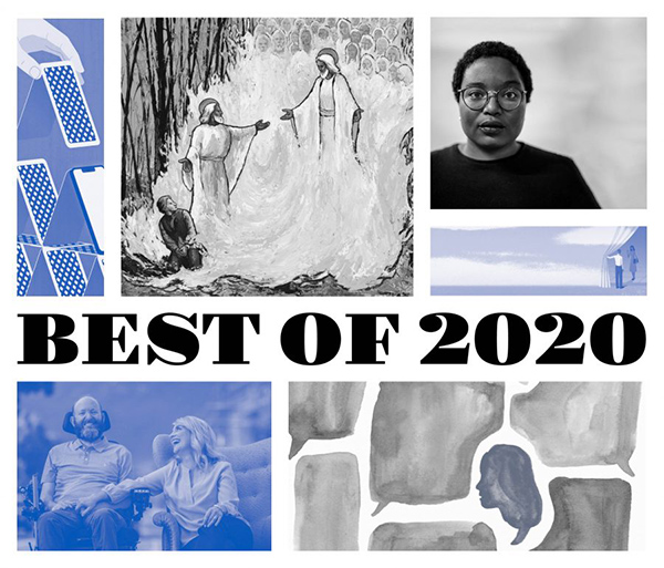 Montage of BYU Magazine best of 2020 stories 