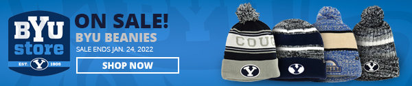 BYU Store | On Sale New Beanies | Sale ends Jan. 24, 2022 | Shop Now