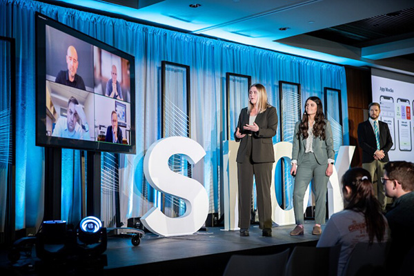 Students on stage during the 2022 SIOY Competition.