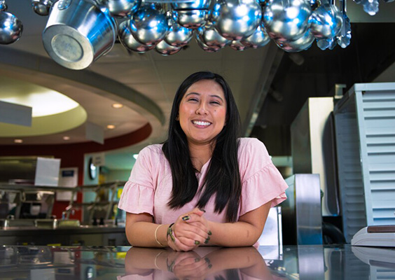 Mayra Hernandez Sanchez won first place in the BYU 3 Minute Thesis Competition. Photo by College of Life Sciences.