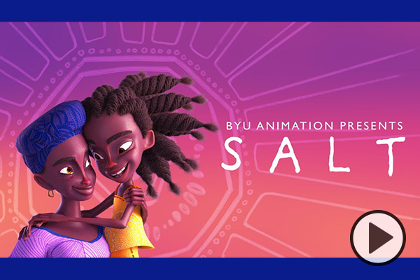 BYU animation presents Salt, an animated short film that depicts a mother and daughter in Senegal, Africa, who harvest salt by day and enjoy music by night.