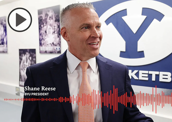 BYU President C. Shane Reese joins the Church News podcast on Tuesday, Sept. 26, 2023.