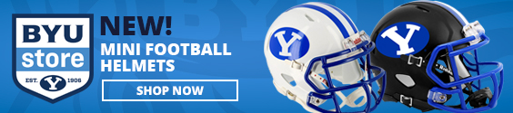 BYU Store. New Mini football helmets. Shop now.
